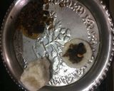 A picture of step 1 of Sabudana gulkand berry Modak.