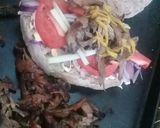 Foto del paso 4 de la receta: Sanguche de asado de cerdo con pan al vino