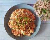 Foto langkah ke 5 dari resep Tahu Telur Bumbu Pecel.