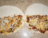 A picture of step 3 of Beef and Cheese Quesadillas.