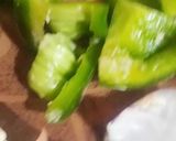 A picture of step 2 of Shashlik sticks🍢.