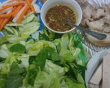Hình bước làm 1 của món Cuốn.