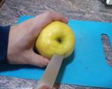 Foto del paso 1 de la receta: Manzana asada al Brandy (fácil y rápida)