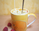 Foto del paso 5 de la receta: Mug cake de queso extracremoso