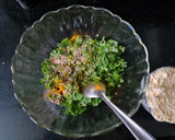 कोथमीर बडी(Kothimbir Vadi Recipe in hindi) रेसिपी चरण 1 फोटो