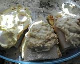 Foto del paso 2 de la receta: Merluza rellena de tortilla de gambas