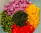 Mediterrán bulgursaláta recept fázis 2 fotója