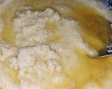 A picture of step 3 of Sooji halwa.