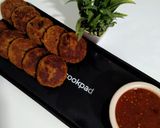 A picture of step 9 of Chicken shami kabab.