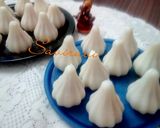 A picture of step 3 of Carrot Modak.
