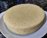 A picture of step 4 of Khaman Chana Dal Dhokla.