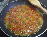 Foto del paso 4 de la receta: Migas caseras con verdura su chorizo y brochetas