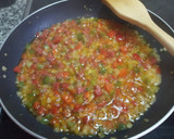 Foto del paso 4 de la receta: Migas caseras con verdura su chorizo y brochetas