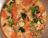 A picture of step 4 of Pumpkin curry.