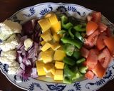 A picture of step 1 of California Farm Cast Iron Ratatouille Stew.