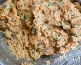 A picture of step 1 of Rava Idli.
