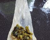 صورة لخطوة 3 من وصفة فطاير سبانخ هشة وخفيفة ولذيذة ☺ 😋
