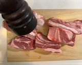 A picture of step 1 of Pork spare rib pizza！.