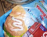 A picture of step 2 of Noodles with mayonnaise and cream.