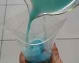 Foto langkah ke 4 dari resep Sago jelly blue ice (ide jualan).