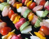 Foto del paso 2 de la receta: BROCHETTES PRIMAVERALES 🍡🍢🥓🍡🍢🥓CON POLLO
