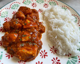 Foto del paso 5 de la receta: Pollo a la mantequilla Indio (butter chicken) con arroz basmati