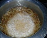 A picture of step 8 of Band Gobhi rice.