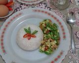 Foto langkah ke 2 dari resep Buncis telur orak arik #Bandung_RecookSyifaFauzia.