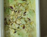 A picture of step 5 of Pista Rasmalai.