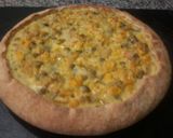 Foto del paso 9 de la receta: Tarta fácil de choclo, arvejas y restos de pollo