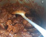 A picture of step 6 of Butter Chicken masala.