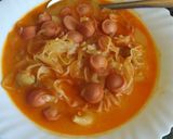 Csalamádé leves recept fázis 3 fotója