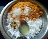 A picture of step 2 of Sabudana Khichdi.
