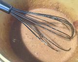 Une image de l'étape 6 de Tarte aux pêches de vigne et noix de coco.