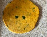 A picture of step 2 of Aloo puri.