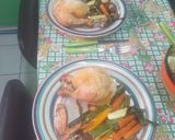 Foto del paso 6 de la receta: Pollo a la sal con verduras al horno