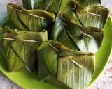 Foto langkah ke 5 dari resep Botok Teri Tempe Cabe Hijau.
