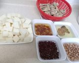 Foto langkah ke 1 dari resep Sup bengkoang dan kacang merah chinese sup.
