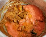 A picture of step 4 of Chana and Potato Masala.