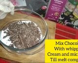 A picture of step 7 of Chocolate Tress leches Cake.