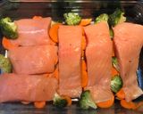 Foto del paso 3 de la receta: Salmón al horno con vegetales