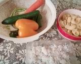 Veg fried pasta rice recipe step 1 photo