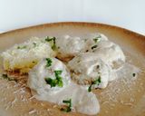 Foto del paso 17 de la receta: Albóndigas de berenjena y soja en salsa de setas
