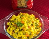 A picture of step 15 of Desi Style Masala Pasta.