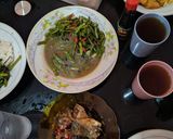 Foto langkah ke 10 dari resep Kangkung Belacan |anak kost |murah meriah| Makan siang sederhana.