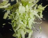A picture of step 4 of Leftover vegetable Chapati Poha.