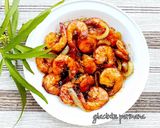 Foto langkah ke 3 dari resep Udang goreng mentega.