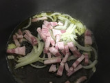 Pasta al huevo en olla newcook