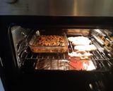 Foto del paso 4 de la receta Pechuga rebozada, horno + guarnición... patata, cebolla, puerro, zanahoria y pimiento