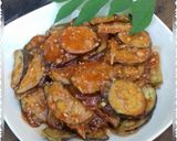 Foto langkah ke 6 dari resep Terong Crispy Siram Saus Thai.
